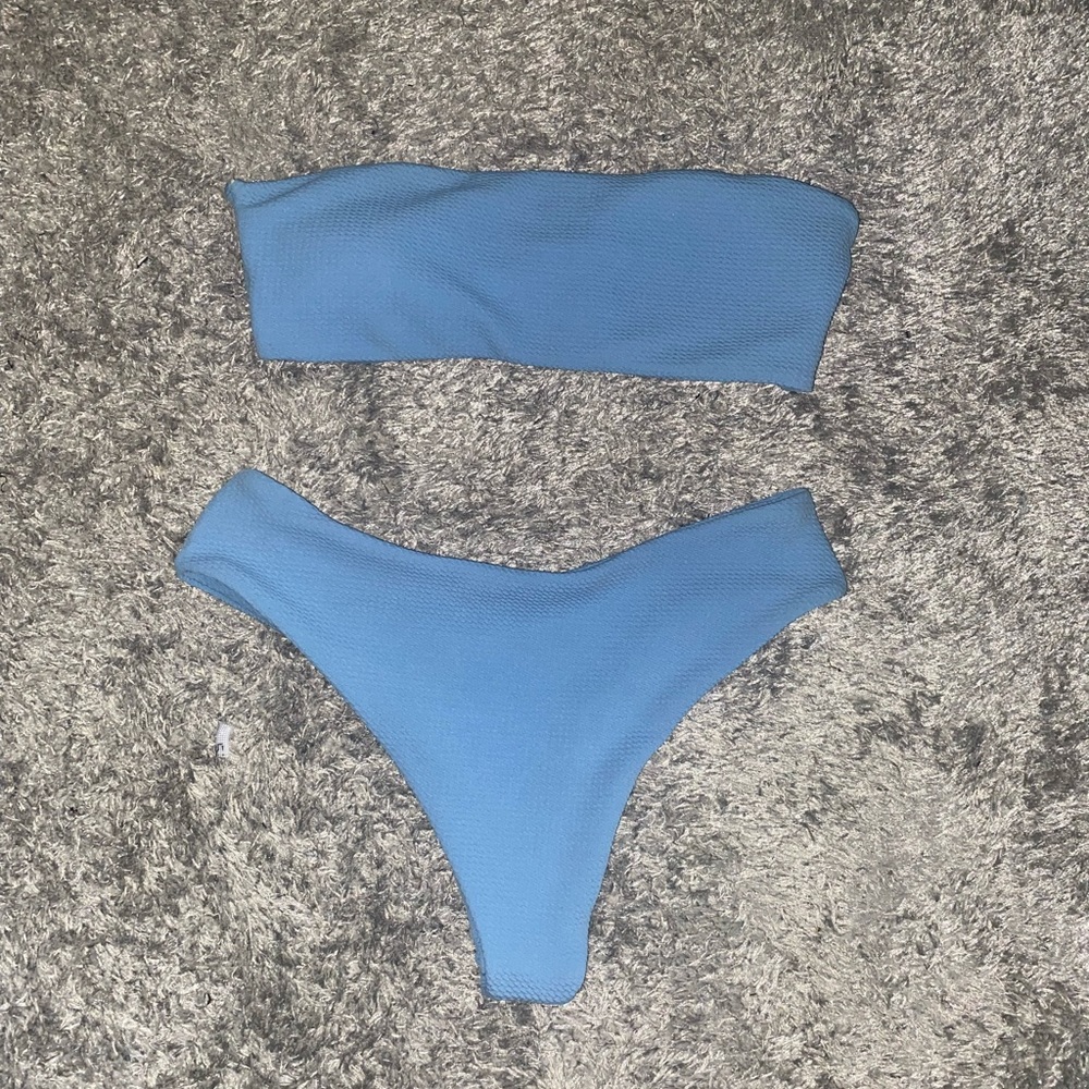 Bandeau Bathing Suit Set